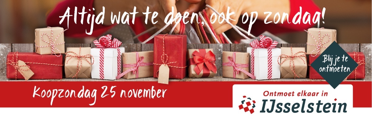 Koopzondag november 2018 IJsselstein